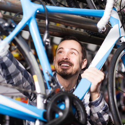 Werken bij Joop van Voorthuizen fietsen