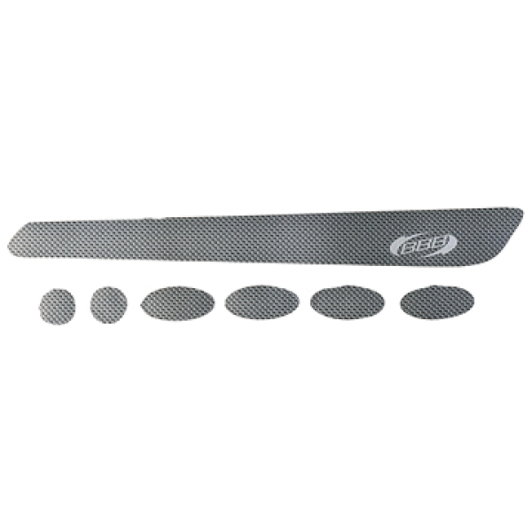 BBB BBP-51 Frameprotectors BikeSkin Carbon