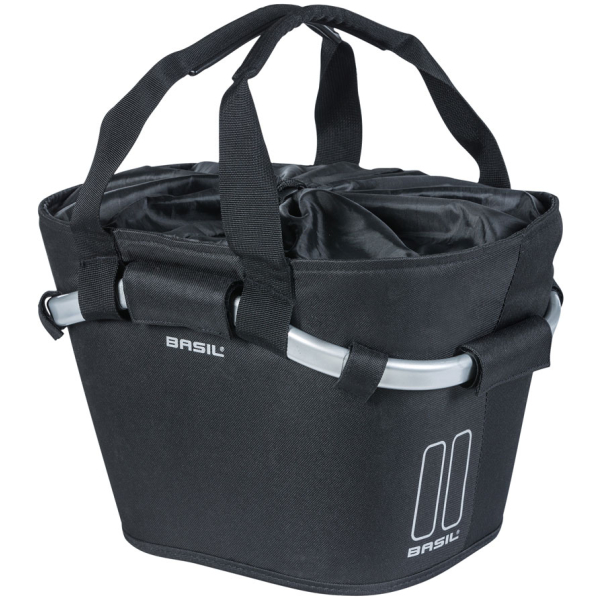 Basil mand front Classic ZWART