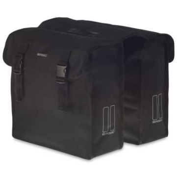 Basil fietstas dubbel Mara XL BLACK