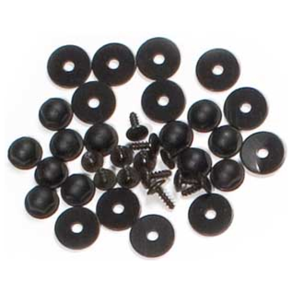 Ortlieb Tasdl schroevenset (12) e102 Black