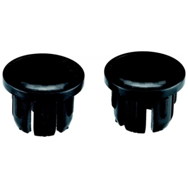 BBB BHT-92S Stuurdoppen 2 Stuks Carbon Glanzend Zwart