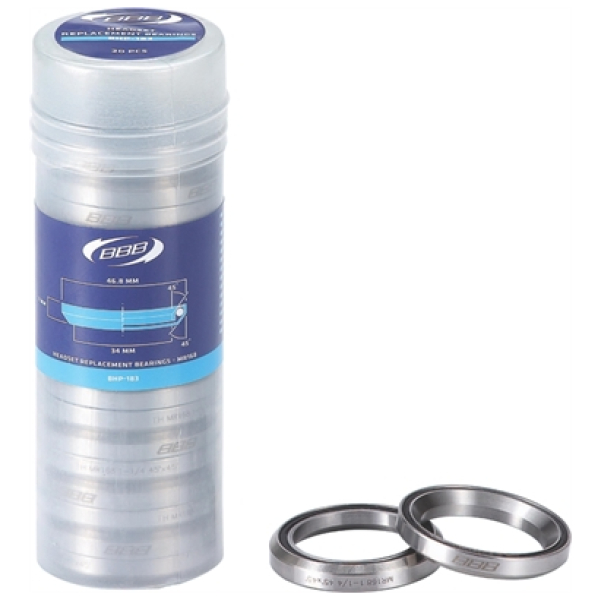 BBB Balhoofdlager 34X46.8X7 1.1/4inch BHP-183 Zwart