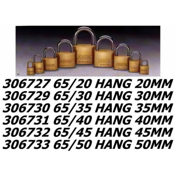Abus hangslot 20mm