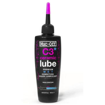 Muc Off Muc-off wet lube c3 kettingolie ceramic 120ml