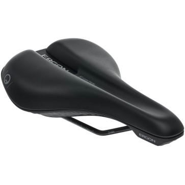 Ergon zadel ST Core Prime heren S/M zwart/grijs