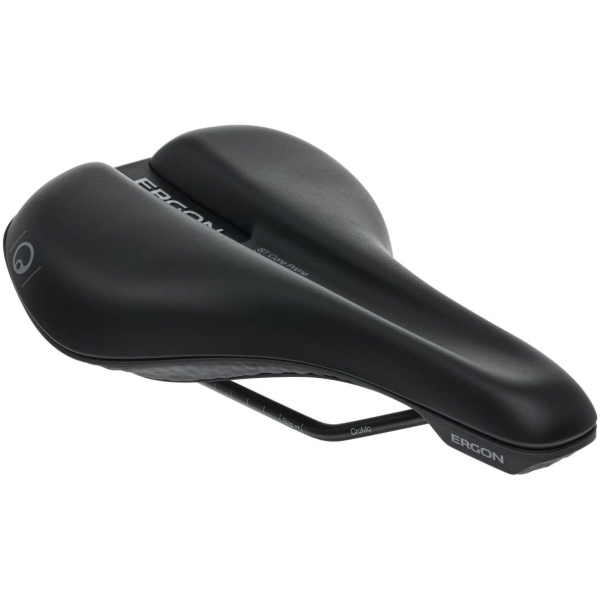 Ergon zadel ST Core Prime heren S/M zwart/grijs