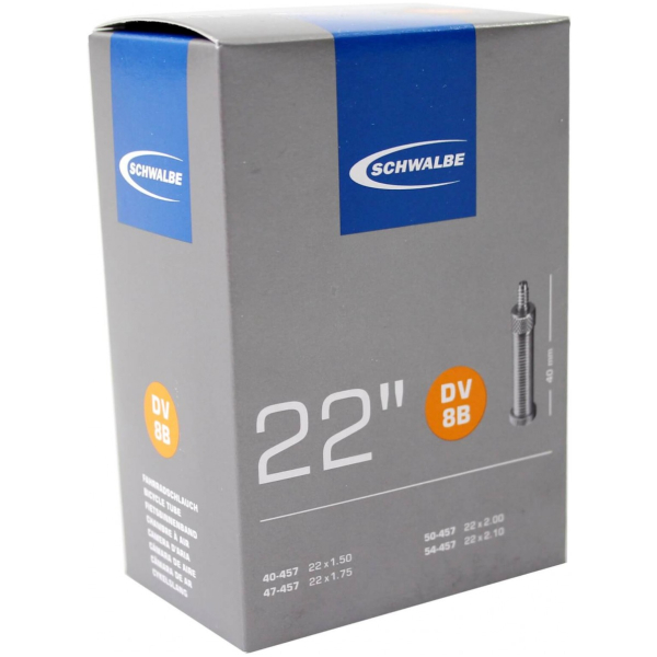 Schwalbe bnb DV8B 22 x 1.50 - 2.10 hv 40mm Zwart