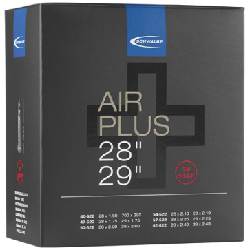 Schwalbe bnb SV19AP Air Plus 28 x 1.50 - 29 x 2.40 Zwart