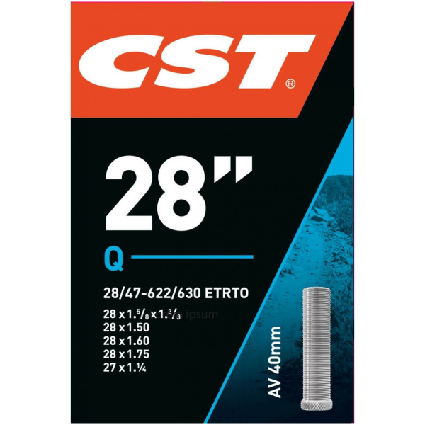 Cst bnb 28 x 1 3/8 - 1.75 av 40mm Zwart