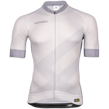 Vermarc Zigzag wit/grijs PRR shirt
