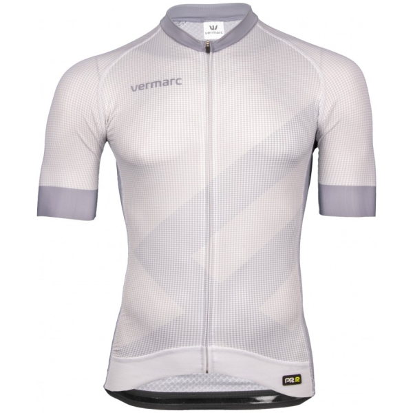 Vermarc Zigzag wit/grijs PRR shirt - Afbeelding 5