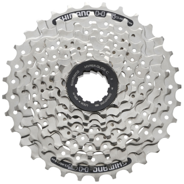 Shimano CASSETTE HG41 8 SPEED 11-30 Silber