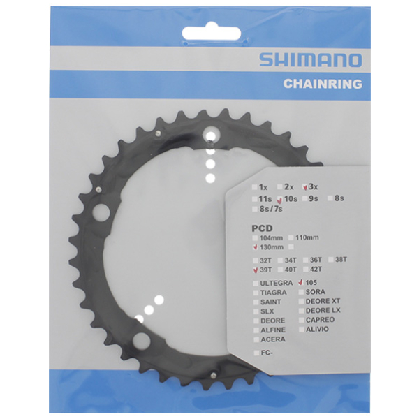Shimano Kettingblad 39T-D 105 BLACK