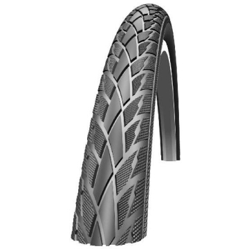 Schwalbe Bub 28x1.40 refl road cruiser pp zw Zwart