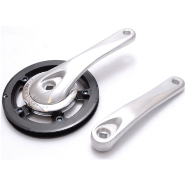 Wheeltop ANP CRANKSTEL 38T SP2 ALM M/RAND 170 ZI/ZW +0MM Zilver/Zwart