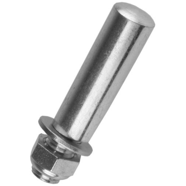 Algi crankspie 9.5x43mm ZILVER