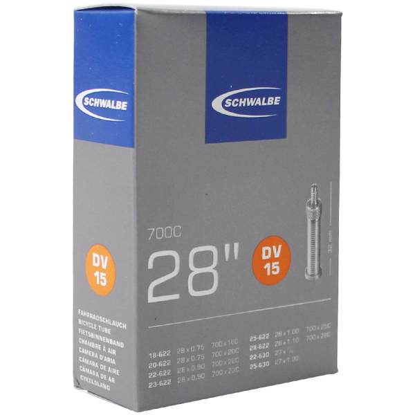 Schwalbe bnb DV15 28 x 0.75 - 1.10 hv 40mm Zwart