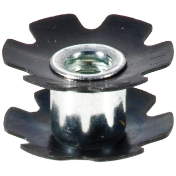 Aheadset 1" Star Nut A-Head Kralle Zwart