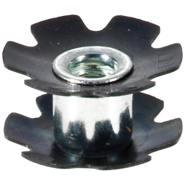 Aheadset 1" Star Nut A-Head Kralle Zwart