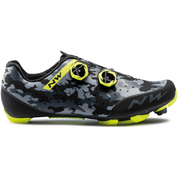 Northwave REBEL 2 Camo Black/Yellow Fluo Camo Black/Yellow Fluo 21