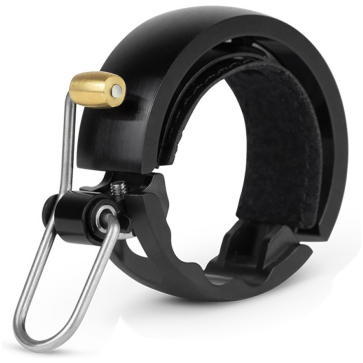 Knog Oi Luxe Large fietsbel Mat 23.8-31.8mm Zwart