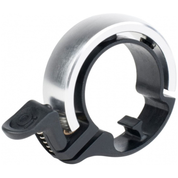 Knog Oi Classic Small fietsbel Zilver 22.2mm Silver