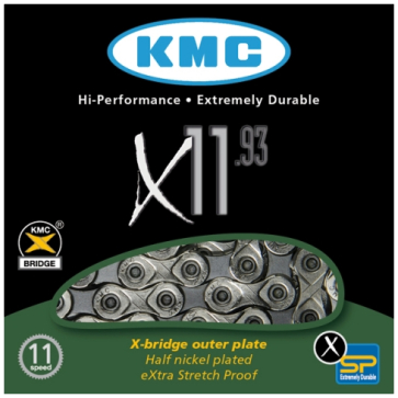Kmc kett X11-93 NP zi Zilver/Grijs
