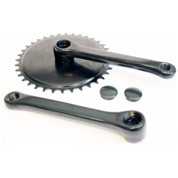 Cortina crankst 36t 24 Mini Transp Zwart