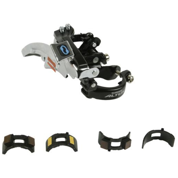 Shimano Shim v derailleur 28.6/34.9 dual Altus M310 SILVER - Afbeelding 3
