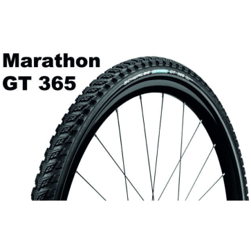 Schwalbe btb Marathon GT 365 26 x 2.00 zw refl Zwart