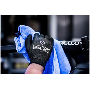 Muc Off Muc-off werkplaats handschoenen l Zwart