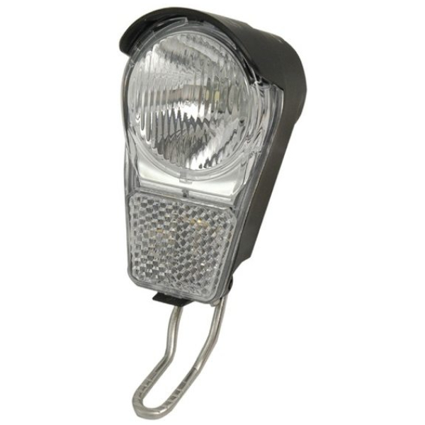 Spanninga koplamp Galeo Xb batterij 4 lux Zwart