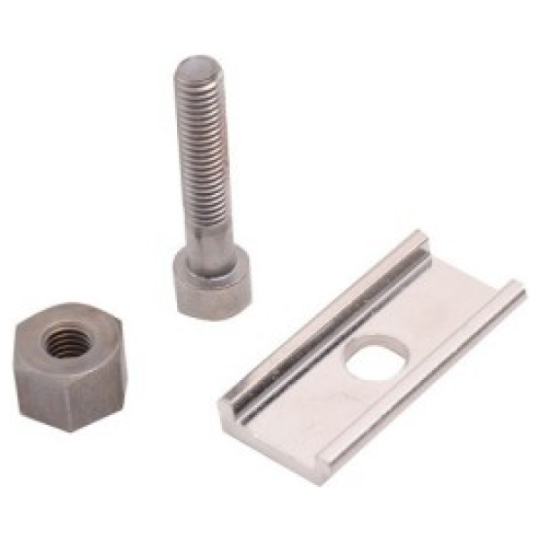 Ursus adapterplaat Jumbo (smal) ZILVER