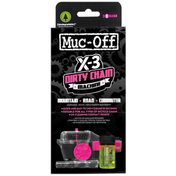 Muc Off Muc-off x3 dirty chain machine kettingreiniger Grijs
