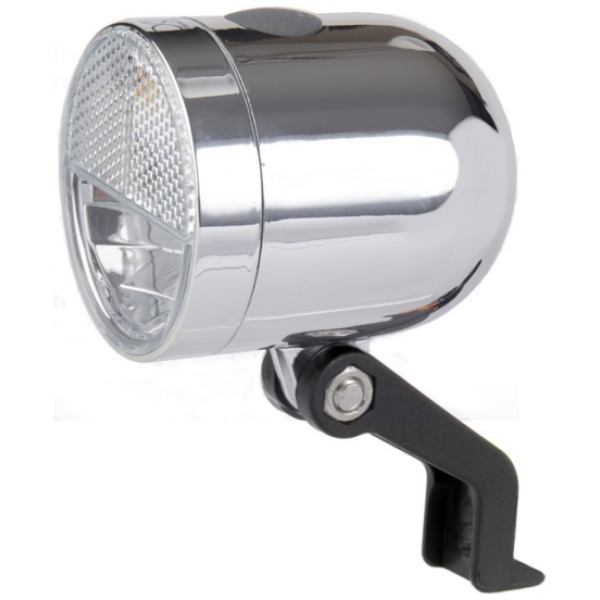 Ikzi Light koplamp Nero batterij 10 lux chroom Zwart - Afbeelding 3
