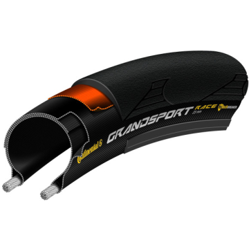 Continental CONTI GRAND SPORT RACE FOLDABLE 700 X 25C Black / Black-Foldable