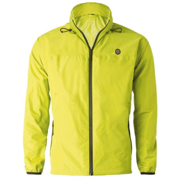 Agu go rain jacket essential neon yellow Geel