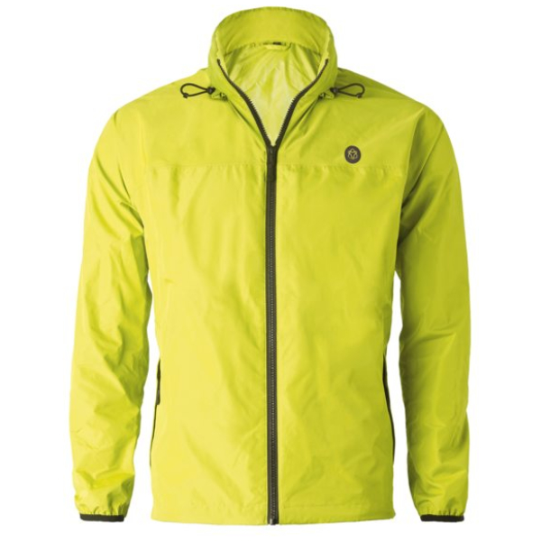 Agu go rain jacket essential neon yellow Geel