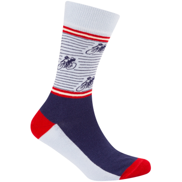 Le Patron Vintage Cyclist dark blue Blauw