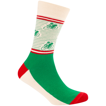 Le Patron Vintage Cyclist italian green Groen