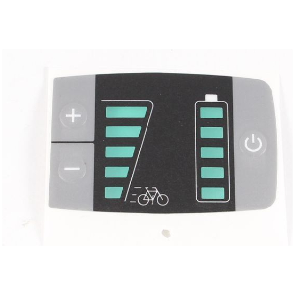 Emotion EBP STICKER E-MOT 24V DISPLAY LED ENTRY LE ZW/GRY Zwart/Grijs