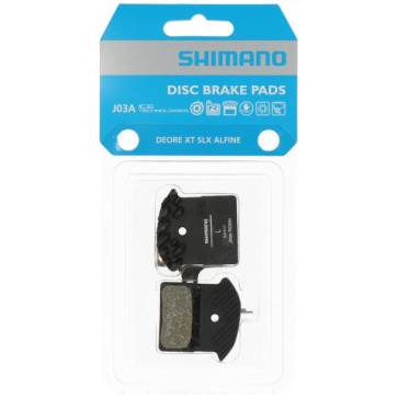 Shimano Schijfremblokken Resin J03A Vervanger: 4550170327323 Zwart