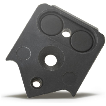 Bosch EBP MONTAGEPLAAT KIOX DISPLAY Z/SCHROEVEN ZW Zwart