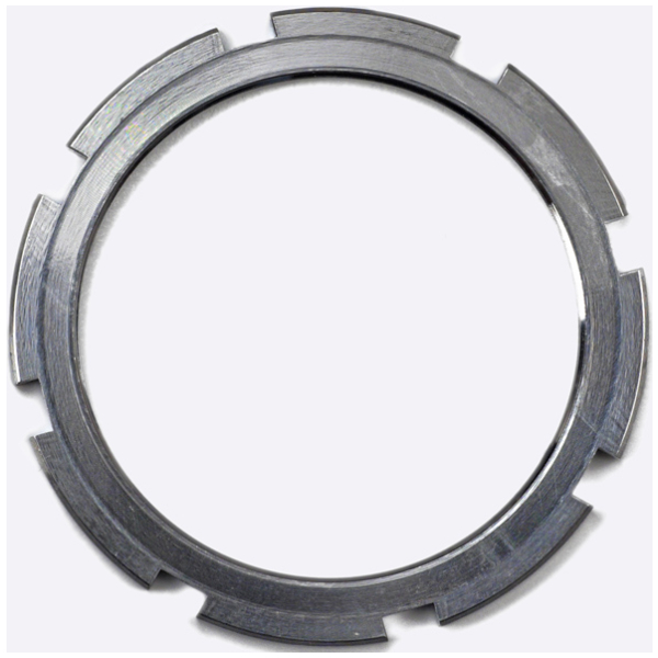 Bosch Sluitring. aluminium. voor montage van het kettingblad Zilver