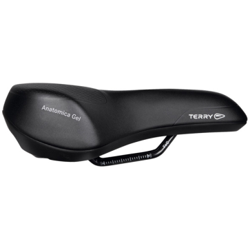 Terry zadel Anatomica D gel Zwart