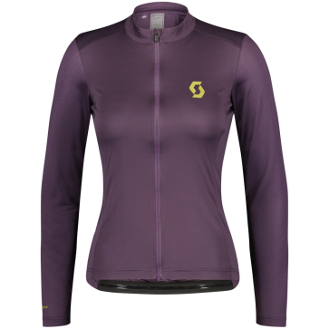 Scott Endurance 10 l/sl dames shirt XL Dark Purple/mud Green