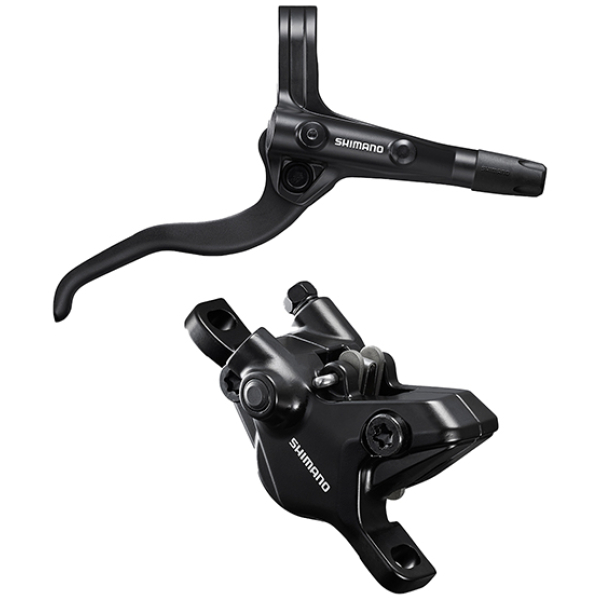 Shimano Schijfrem Set BL BR-MT4102 Ach Compleet Zonder Schijf ZWART