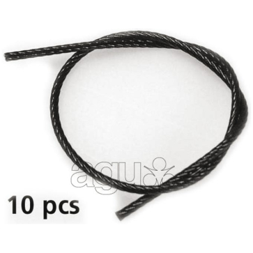 Klickfix zekerheidsdraad kabel 380mm voor cc-100 ( Zwart