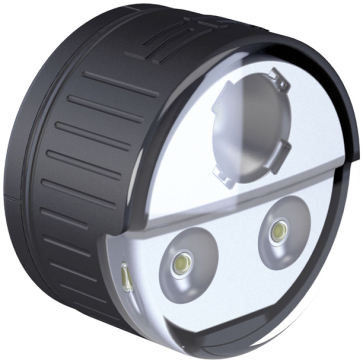 Sp Connect KOPLAMP SP ALL - ROUND LED LIGHT 200 Zwart